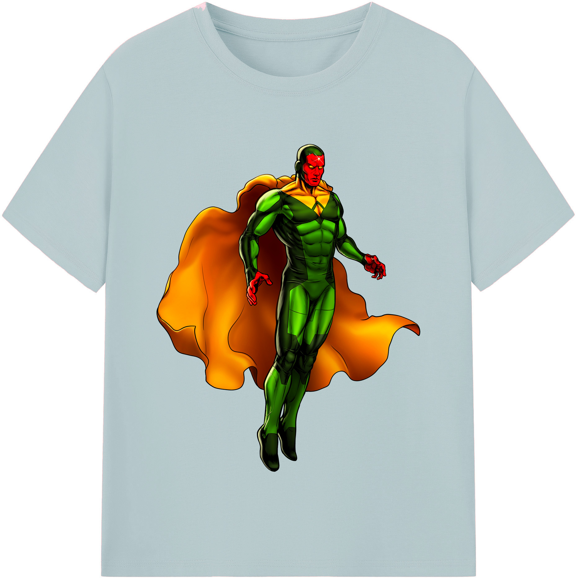 （画像用） アベンジャーズ The Avengers 綿100％半袖Tシャツ（フロントプリント）